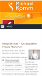 Mobile Screenshot of komm-praxis.de